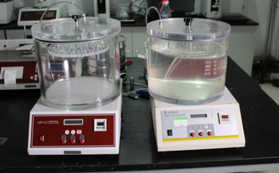 采用賽成MFY-02密封試驗(yàn)儀，對(duì)塑料包裝袋密封性進(jìn)行負(fù)壓法測(cè)試過程圖解